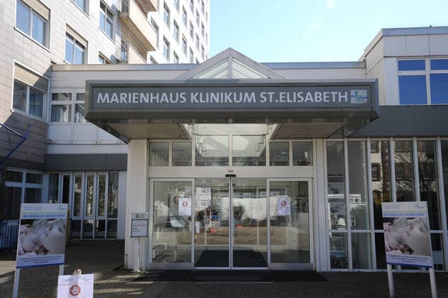The Marienhaus St Elisabeth Hospital on Monday 23 03 2020 in Saarlouis bub