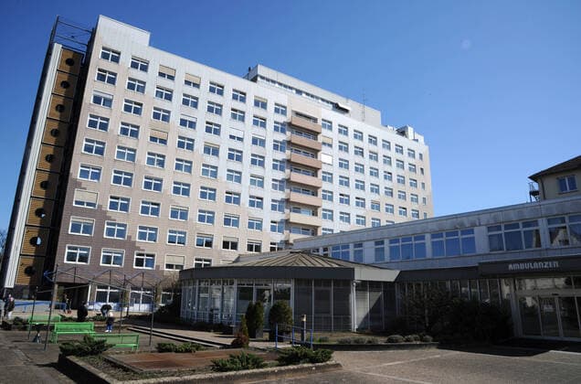 The Marienhaus St Elisabeth Hospital on Monday 23 03 2020 in Saarlouis bub