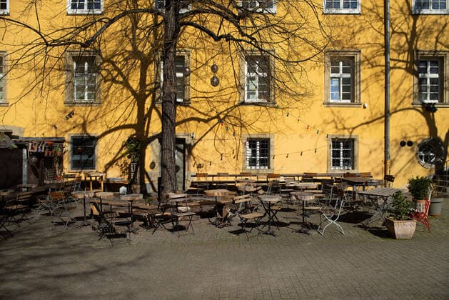 Coronavirus COVID 19 Empty squares and streets in Stuttgart city centre due to the voluntary curfew Stuttgart Mitte Baden Württemberg Germany Copyright: xLeif-HendrikxPiechowskix