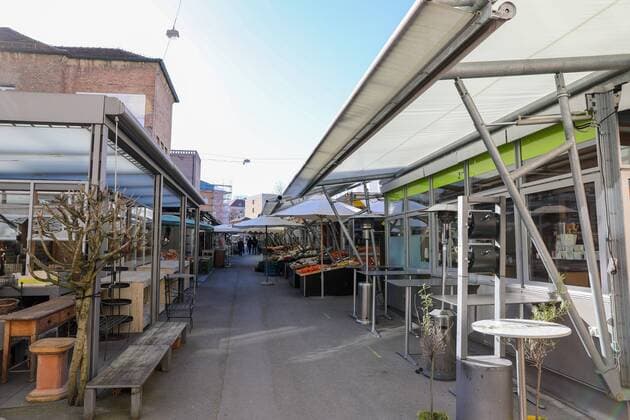 City market, Corona, Augsburg, exit restriction, 23 03 2020 Augsburg Bavaria Germany Copyright: xkolbert-press ChristianxKolbertx
