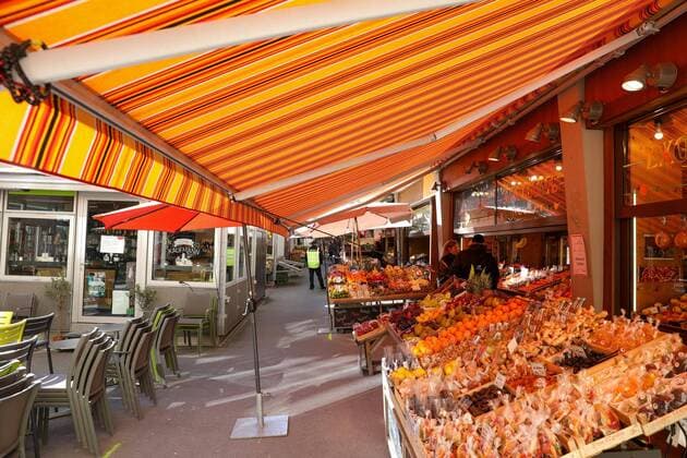 City market, Corona, Augsburg, exit restriction, 23 03 2020 Augsburg Bavaria Germany Copyright: xkolbert-press ChristianxKolbertx