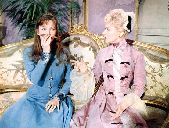 GIGI, Leslie Caron, Isabel Jeans, 1958 Courtesy Everett Collection !ACHTUNG AUFNAHMEDATUM GESCHÃ„TZT! PUBLICATIONXNOTxINxCANxCHNxFRAxITAxJPNxNORxPOLxRUSxESPxUKxUSA Copyright: xCourtesyxEverettxCollectionx MMDGIGI EC004