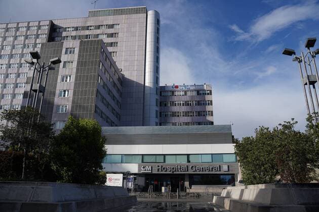 Field Hospital built next to La Paz hospital during the coronavirus crisis, in Madrid, on Sunday 22, March 2020 Cordon Press