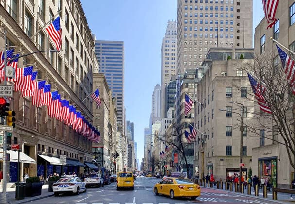 Fifth Avenue in New York Photo taken on March 7, 2020, shows Fifth Avenue in New York s Manhattan. 