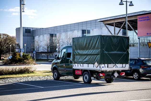 Field hospitals with a total of 50 intensive care units are now being erected in Stockholm and Gothenburg to be able to care for patients with covid 19 pieces Stockholm Sweden xBYRMOxCAROLINAx,  Copyright: xBYRMOxCAROLINAx Fältsjukhus Stockholmsmässan