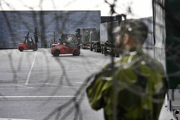 Field hospitals with a total of 50 intensive care units are now being erected in Stockholm and Gothenburg to be able to care for patients with covid 19 pieces Stockholm Sweden xLINDAHLxBJÖRNx,  Copyright: xLINDAHLxBJÖRNx Fältsjukhus Stockholmsmässan