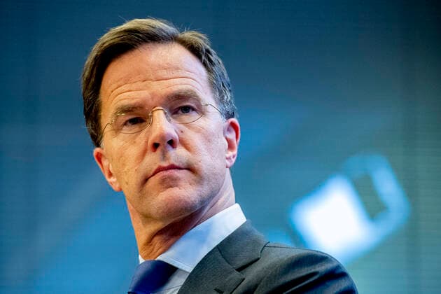 March 23, 2020, The Hague, Netherlands: Prime Minister Mark Rutte attends a press conference about COVID-19 outbreak..Netherlands Health Ministry recorded a total of 4,749 infections, 213 death and 2 recovered since the beginning of the outbreak. The Hague Netherlands - ZUMAs197 20200323_zaa_s197_145 Copyright: xRobinxUtrechtx