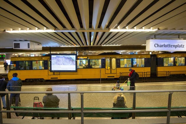 Coronavirus COVID 19 Stuttgart public transport The SSB has changed its timetables from today to the Sunday timetable Stuttgart Mitte Baden Württemberg Germany Copyright: xLeif-HendrikxPiechowskix