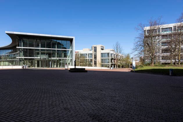 Measures due to coronavirus pandemic, Heinrich Heine University has ceased operations, Oeconomicum der Wirtschaftswissenschaften