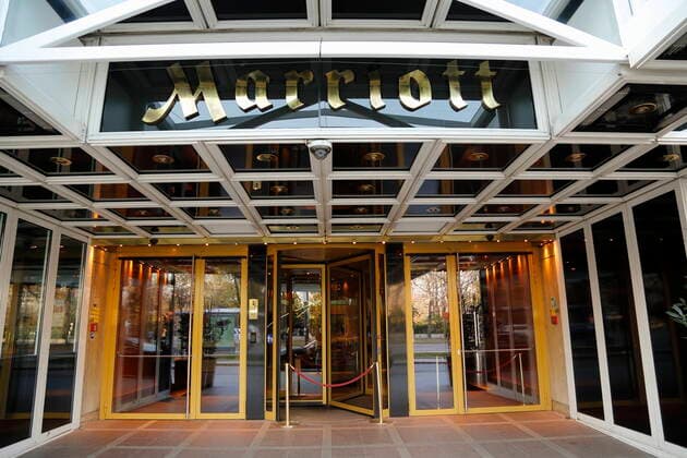Coronavirus Sars CoV 2 COVID 19 Hotels and lodging establishments officially closed Vienna, Ring Hotel Marriott Vienna, 24 02 2020 Vienna Austria AVN101002382001