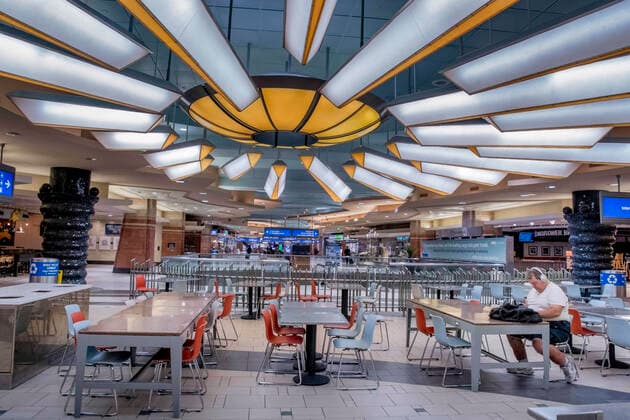 March 24, 2020, Phoenix, Arizona, U.S: Only a handful of travelers wait for flights at Sky Harbor International Airport in Phoenix, Arizona, as people worldwide stay home in large numbers in an attempt to slow the rapid spread of Covid-19 Corona Virus, March 24, 2020. Phoenix U.S. - ZUMAd90_ 20200324_zap_d90_015 Copyright: xRickxD™Eliax