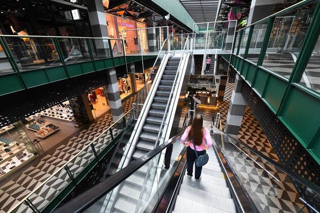 AUSTRALIA CORONAVIRUS COVID-19, General view of Melbourne Central shopping centre in Melbourne, Wednesday, March, 25, 2020. A shutdown of non-essential services is in effect Australia wide in a bid to slow the spread of the coronavirus (COVID-19) disease. ( NO ARCHIVING, EDITORIAL USE ONLY, NO USE IN BOOKS WITHOUT CONSENT MELBOURNE VICTORIA AUSTRALIA  Copyright: xJAMESxROSSx 20200325001459382347
