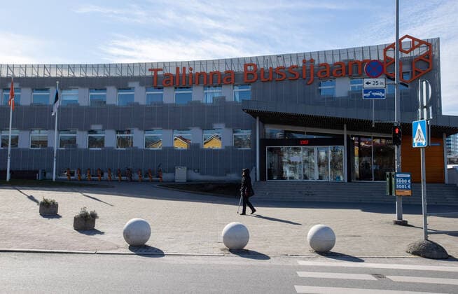 TALLINN, Eesti 24MAR20 Koroona viirus. Tallinna bussijaamas valitseb tühjus. Tallinn Bus Station is empty due to the corona virus. Foto Tairo Lutter, Postimees TALLINN Harjumaa Estonia  Copyright: xx