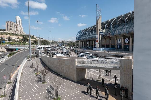 March 25, 2020, Jerusalem, Israel: The Israel Police assembles Border Policemen in preparation for immobilization in case of further measures and restrictions which may lead to total closure. Some 5,000 tests have already been done in Israel with a count of 2,030 positive for COVID-19. Current death toll is 5. Jerusalem Israel - ZUMAa126 20200325_zap_a126_006 Copyright: xNirxAlonx