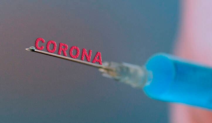 25 03 2020, symbol image Vaccination against corona viruses 25 03 2020, vaccination 25 03 2020, vaccination