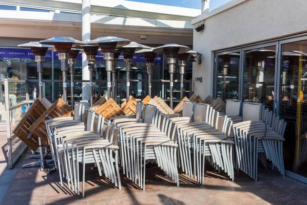 Kiel city centre almost without people The instruction of the state government to stay at home because of the critical situation caused by the coronavirus pandemic is largely followed Kiel Brunswik Schleswig Holstein Germany