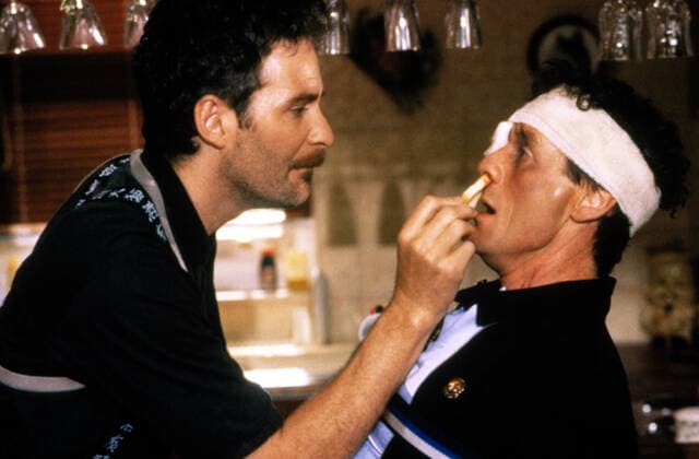 OSCARS. Bester Nebendarsteller. PreistrÃ¤ger 1981-1990 A FISH CALLED WANDA, Kevin Kline, Michael Palin, 1988 Courtesy Everett Collection !ACHTUNG AUFNAHMEDATUM GESCHÃ„TZT! PUBLICATIONXNOTxINxCANxCHNxFRAxITAxJPNxNORxPOLxRUSxESPxUKxUSA Copyright: xCourtesyxEverettxCollectionx MSDFICA EC003