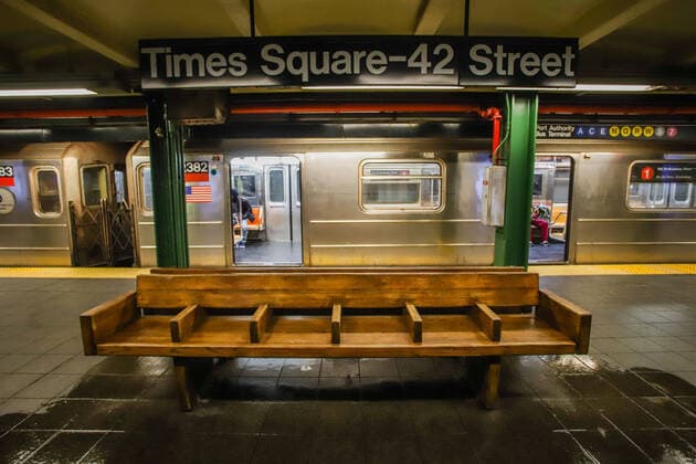 March 25, 2020, New York, NEW YORK, EUA: Times Square subway in Manhattan are seen empty during the Coronavirus COVID19 pandemic in New York in the United States. New York EUA - ZUMAc233 47096335st Copyright: xVanessaxCarvalhox