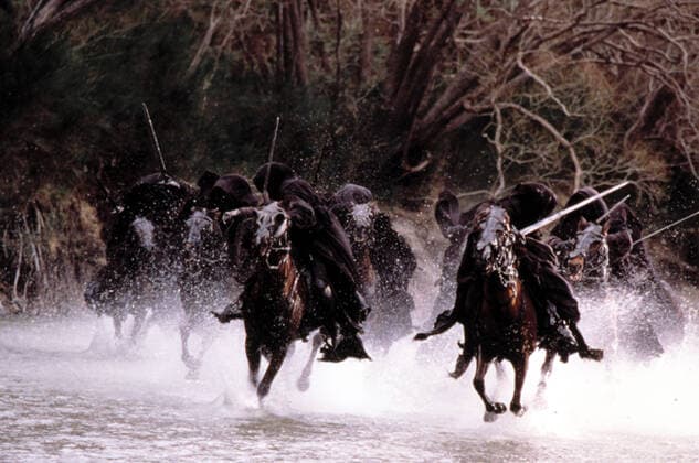 THE LORD OF THE RINGS: THE FELLOWSHIP OF THE RING, the Ringwraiths, 2001 Courtesy Everett Collection !ACHTUNG AUFNAHMEDATUM GESCHÃ„TZT! PUBLICATIONXNOTxINxCANxCHNxFRAxITAxJPNxNORxPOLxRUSxESPxUKxUSA Copyright: xCourtesyxEverettxCollectionx MSDLOOF EC033