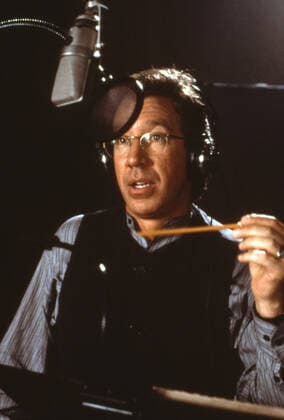 TOY STORY, Tim Allen recording voice for Buzz Lightyear, 1995, (c)Buena Vista Pictures courtesy Everett Collection Buena Vista Pictures Courtesy Everett Collection !ACHTUNG AUFNAHMEDATUM GESCHÃ„TZT! PUBLICATIONXNOTxINxCANxCHNxFRAxITAxJPNxNORxPOLxRUSxESPxUKxUSA Copyright: xBuenaxVistaxPictures CourtesyxEverettxCollectionx MSDTOST EC021