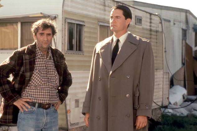 TWIN PEAKS: FIRE WALK WITH ME, Harry Dean Stanton, Kyle MacLachlan, 1992, (c)New Line Cinemas courtesy Everett Collection New Line Cinema Courtesy Everett Collection !ACHTUNG AUFNAHMEDATUM GESCHÃ„TZT! PUBLICATIONXNOTxINxCANxCHNxFRAxITAxJPNxNORxPOLxRUSxESPxUKxUSA Copyright: xNewxLinexCinema CourtesyxEverettxCollectionx MSDTWPE EC009