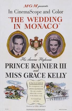 THE WEDDING IN MONACO, US poster art, from left: Prince Rainier III, Grace Kelly, 1956. Courtesy Everett Collection !ACHTUNG AUFNAHMEDATUM GESCHÃ„TZT! PUBLICATIONXNOTxINxCANxCHNxFRAxITAxJPNxNORxPOLxRUSxESPxUKxUSA Copyright: xCourtesyxEverettxCollectionx MSDWEIN EC007