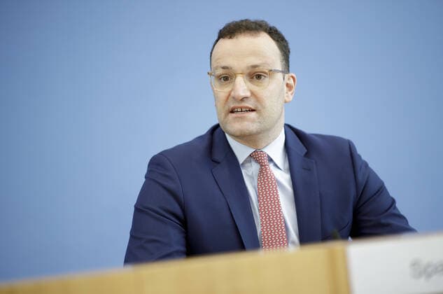 Federal Health Minister Jens Spahn, CDU, at a press conference on the corona crisis Berlin, 26 03 2020 Berlin Germany Copyright: xThomasxImo photothek.netx