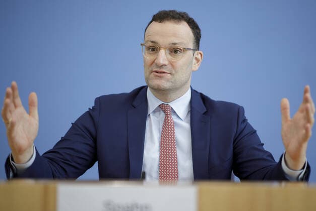 Federal Health Minister Jens Spahn, CDU, at a press conference on the corona crisis Berlin, 26 03 2020 Berlin Germany Copyright: xThomasxImo photothek.netx