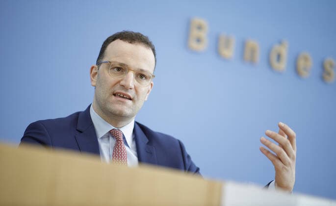 Federal Health Minister Jens Spahn, CDU, at a press conference on the corona crisis Berlin, 26 03 2020 Berlin Germany Copyright: xThomasxImo photothek.netx
