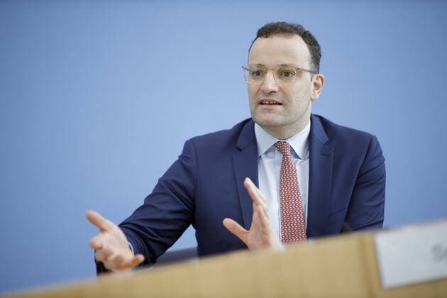 Federal Health Minister Jens Spahn, CDU, at a press conference on the corona crisis Berlin, 26 03 2020 Berlin Germany Copyright: xThomasxImo photothek.netx