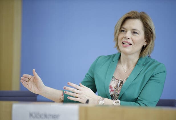 Federal Minister of Agriculture Julia Kloeckner, CDU, at a press conference on the corona crisis Berlin, 26 03 2020 Berlin Germany Copyright: xThomasxImo photothek.netx