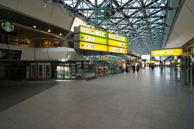 26 03 2020,Berlin,Germany,GER,the city in times of the Corona Pandemic, Tegel TXL Airport, flight operations have almost come to a complete standstill