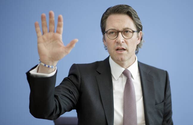 Federal Transport Minister Andreas Scheuer, CSU, at a press conference on the corona crisis Berlin, 26 03 2020 Berlin Germany Copyright: xThomasxImo photothek.netx