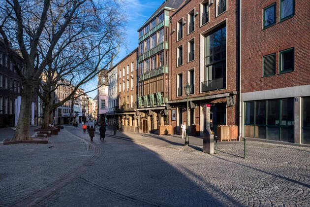 Brauhaus Uerige in the old town of Düsseldorf