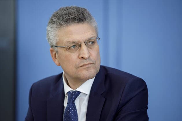 Prof Dr Lothar H Wieler, President Robert Koch Institute, RKI, at a press conference on the corona crisis Berlin, 26 03 2020 Berlin Germany Copyright: xThomasxImo photothek.netx