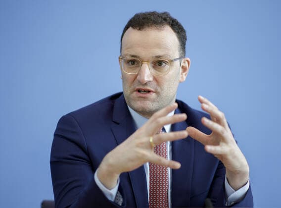Federal Health Minister Jens Spahn, CDU, at a press conference on the corona crisis Berlin, 26 03 2020 Berlin Germany Copyright: xThomasxImo photothek.netx