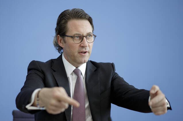 Federal Transport Minister Andreas Scheuer, CSU, at a press conference on the corona crisis Berlin, 26 03 2020 Berlin Germany Copyright: xThomasxImo photothek.netx