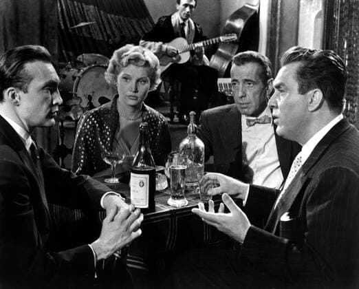 OSCARS. Bester Nebendarsteller. PreistrÃ¤ger 1951-1960 THE BAREFOOT CONTESSA, Warren Stevens, Mari Aldon, Humphrey Bogart, Edmond O Brien, 1954 Courtesy Everett Collection !ACHTUNG AUFNAHMEDATUM GESCHÃ„TZT! PUBLICATIONXNOTxINxCANxCHNxFRAxITAxJPNxNORxPOLxRUSxESPxUKxUSA Copyright: xCourtesyxEverettxCollectionx MBDBACO EC025