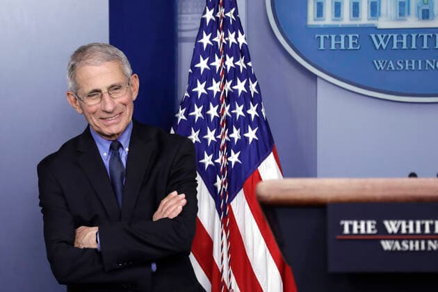 March 26, 2020, Washington, District of Columbia, USA: Director of the National Institute of Allergy and Infectious Diseases Dr. Anthony Fauci listens to United States President Donald J. Trump during a press briefing on the Coronavirus COVID-19 pandemic with members of the Coronavirus Task Force at the White House in Washington on March 26, 2020. .Credit: Pool via CNP Washington USA - ZUMAs152 20200326_zaa_s152_020 Copyright: xYurixGripasx