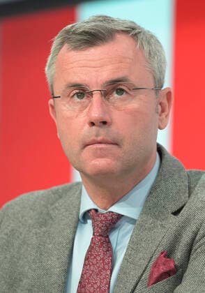 Vienna 26 03 2020, Vienna, AUT, Current developments concerning corona disease in Austria, press conference FPOe, in the picture FPOe party leader Norbert Hofer FPOe party leader Norbert Hofer during a press conference of FPOe about the corona virus Pandemic at the Vienna, Austria on 2020 03 26  EP_Pool
