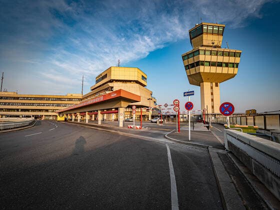 Berlin Reinickendorf OT Tegel, Airport Berlin Tegel TXL, empty Airport Corona Coronavirus Covid 19 Berlin