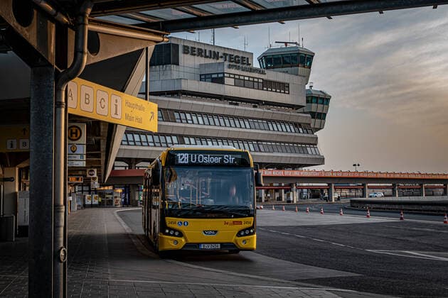 Berlin Reinickendorf OT Tegel, Airport Berlin Tegel TXL, empty Airport Corona Coronavirus Covid 19 Berlin