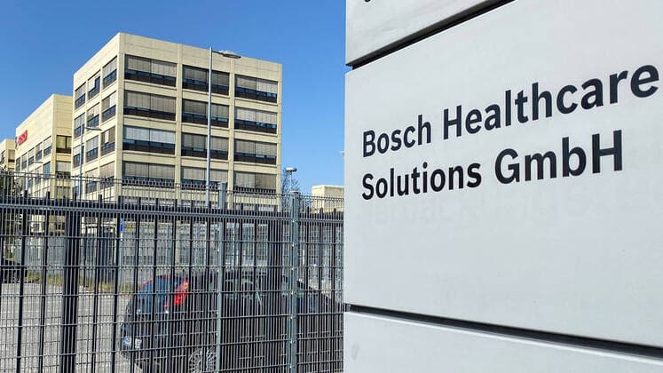 xsvx, Wirtschaft, Bosch Healthcare Solutions Niederlassung Zentrale in Waiblingen Die Firma Bosch hat einen Corona Covid-19 Schnelltest entwickelt emwirt Waiblingen