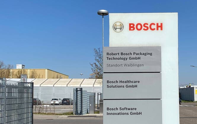 xsvx, Wirtschaft, Bosch Healthcare Solutions Niederlassung Zentrale in Waiblingen Die Firma Bosch hat einen Corona Covid-19 Schnelltest entwickelt emwirt Waiblingen