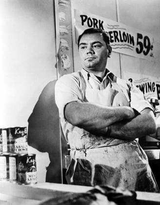 OSCARS. Bester Hauptdarsteller. PreistrÃ¤ger 1951-1960 MARTY, Ernest Borgnine, 1955 Courtesy Everett Collection !ACHTUNG AUFNAHMEDATUM GESCHÃ„TZT! PUBLICATIONXNOTxINxCANxCHNxFRAxITAxJPNxNORxPOLxRUSxESPxUKxUSA Copyright: xCourtesyxEverettxCollectionx MBDMART EC004