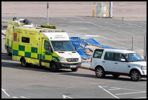 . 27 03 2020. London, United Kingdom. ExCel NHS Nightingale. Preparations at the ExCel centre in London s Docklands for conversion into 4000 bed temporary NHS Nightingale Hospital.  xMartynxWheatleyx xi-Imagesx IIM-20962-0008
