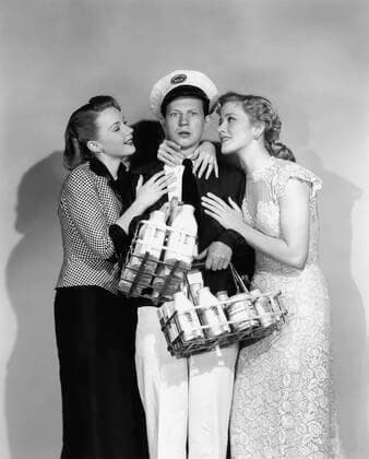 THE MILKMAN, from left, Piper Laurie, Donald O Connor, Joyce Holden, 1950 Courtesy Everett Collection !ACHTUNG AUFNAHMEDATUM GESCHÃ„TZT! PUBLICATIONXNOTxINxCANxCHNxFRAxITAxJPNxNORxPOLxRUSxESPxUKxUSA Copyright: xCourtesyxEverettxCollectionx MBDMILK EC010
