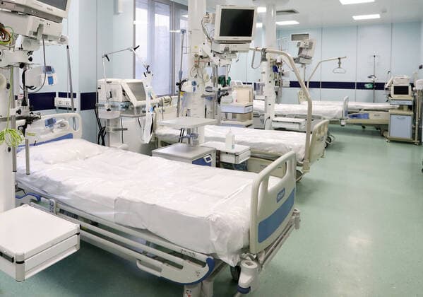 MOSCOW, RUSSIA - MARCH 27, 2020: An intensive care unit at Moscow s Filatov City Clinical Hospital No 15 starting to admit patients suspected of the COVID-19 infection. Stanislav Krasilnikov TASS  TS0D39D0