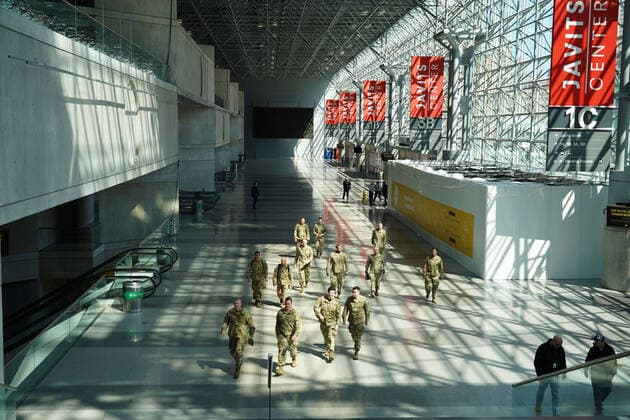 March 27, 2020, New York, New York, USA: NY Governor ANDREW CUOMO press conference, .The Javits Center, NY.March 27, 2020.Photos by , Photos Inc. New York USA - ZUMAms4_ 20200327_zaf_ms4_008 Copyright: xSoniaxMoskowitzx