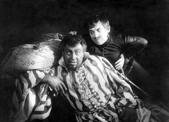 OTHELLO, Emil Jannings, Werner Krauss, 1922. Courtesy Everett Collection !ACHTUNG AUFNAHMEDATUM GESCHÃ„TZT! PUBLICATIONXNOTxINxCANxCHNxFRAxITAxJPNxNORxPOLxRUSxESPxUKxUSA Copyright: xCourtesyxEverettxCollectionx MBDOTHE EC016